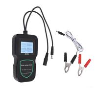 PureBowlic Probador de panel solar fotovoltaico para sistemas de 12-50 V, pantalla LCD, potente medidor para módulos fotovoltaicos de 5 W-500 W, no requiere batería, negro (300 W)