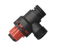 PureBowlic Válvula de seguridad compatible para calderas de gas Vaillant EcoTEC y Protherm, válvula de alivio de presión de bayoneta de 20 mm, construcción de plástico resistente para sistemas de
