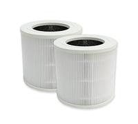 PUREBURG A8 SE True HEPA Filtro de repuesto compatible con purificador de aire Proscenic A8 SE, H13 de 4 etapas de filtración de carbón activado, limpieza de aire, polvo VOC, paquete de 2