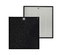 PUREBURG AC4123 AC4124 Filtro de repuesto compatible con purificador de aire Philips AC4012/10, número de pieza AC4123/10 y AC4124/10, H13 HEPA + filtro de carbón activo