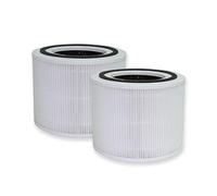 PUREBURG Filtro de repuesto 300-RF compatible con LEVOIT Core 300 y 300S, paquete de 2 unidades, filtración H13 3 etapas, carbón activado y polvo limpio