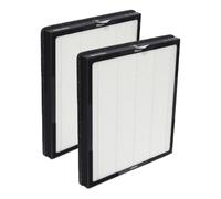 PUREBURG Filtro de repuesto compatible con DAYETTE & FRESHDEW AP303 AP304 purificador de aire, 1 paquete (2 filtros), carbón activo H13 HEPA y prefiltro (lavable)