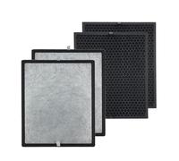 PUREBURG Filtro de repuesto compatible con purificadores de aire Levoit LV-PUR131 LV-PUR131S, filtro número de pieza LV-PUR131-RF, H13 True HEPA y carbón activado, 2 juegos (paquete de 4 piezas)