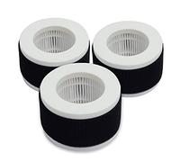 PUREBURG Paquete de 2 filtros HEPA 2 en 1 de repuesto compatibles con el mini purificador de aire Pro Breeze PB-P02, número de pieza PB-P02F