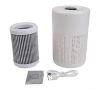 Purificador Aire USB Ionizador Negativo para elimina Humo Purificador | Tecnología iones negativos, para elimina humo eficazmente, reduce formaldehído, para compacto USB(Air purifier)