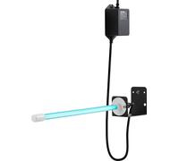 Purificador de aire para sistemas de climatización, con luz UV de 18W y 14 pulgadas, y limpiador de serpentines con imán para instalación en conductos
