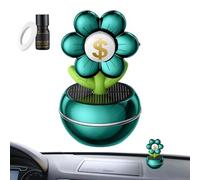 Purificador De Aire Solar Para Coche Difusor Giratorio de terapia