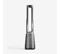 Purificador de aire y ventilador de torre premium sin aspas OmniAir de 104 cm - Plata