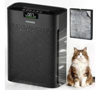 Purificadores de aire para el hogar, habitación grande de 2200 pies cuadrados con filtros lavables, purificador de aire HEPA H13 para el hogar, mascotas, dormitorio con fragancia, limpiador de aire