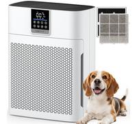 Purificadores de aire para el hogar, habitación grande de hasta 2180 pies cuadrados, purificador de aire DBFIT HEPA con prefiltro de nailon lavable, sensor de calidad del aire PM2.5, limpiador de aire