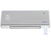 PURLINE | Calefactor Mural Cerámico HOTI M80, 2000W, Mando a Distancia, Temporizador Semanal - Calefactor Mural Cerámico 2000W Protección IP para Baños y Diseño Compacto