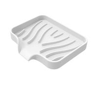 Purpose 061276 - Organizador de jabonera y escurridor de cocina con secado y almacenamiento eficientes para esponjas, cepillos y utensilios