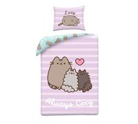 Pusheen Always Cozy Funda Nórdica Cama 90 140x200 + Funda Almohada 70x90