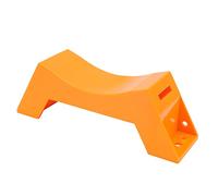 PUSOKEI Soporte Fijo para Cilindro de Gas |Soporte para Tanque de Pared con Tornillos de Expansión y Correa (ORANGE)