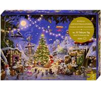 Puzzle-Adventskalender - Weihnachtsmarkt der Tiere