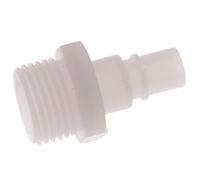 PVDF DN 7.2 Tapón de acoplamiento G 1/2 pulgadas rosca macho