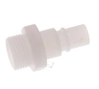 PVDF DN 7.2 Tapón de acoplamiento G 3/8 pulgadas rosca macho