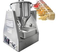 PweKzxt Mezclador De Polvo Seco, Licuadora EléCtrica De Acero Inoxidable 304, Mezclador De PartíCulas Granuladas, Equipo De Mezcla De Laboratorio con RotacióN De 360° 5L