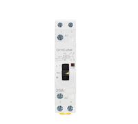 PWQBABJWL Contactor doméstico de Control Manual Contactor Modular Tipo riel 2P 25A 2NO o 2NC 220V(2P 25A 2N0 220V)