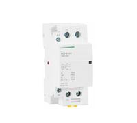 PWQBABJWL Contactor Modular HCH8-63 2P 63A 2NO o 2NC 1NO1NC 24V 110V 220V Contactor doméstico automático Tipo guía(2P 63A 2NO DC24V)