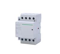 PWQBABJWL Contactor Modular HCH8s-63, 40 A, 100 A, 4 Polos, 63 A, 4 NA, 4 NC, 2 NA, 2 NC, 220 V, 110 V, 24 V, for Uso doméstico, Tipo riel DIN, iCT, 50/60 Hz(4P 63A 4NO AC110V)