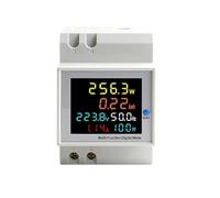 PXQCHAVLN Medidor de energía Voltios Voltaje Corriente Factor de Potencia(External CT,AC40V-300V)