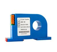 PXQCHAVLN Transmisor de Sensor Corriente CC Salida 4-20 mA 0-5 V Señal analógica Entrada 0-150 A Transformador Orificio 22 mm(25mm,DC0-465A-0-5V-DC24)