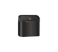PYBYCEGNZK Basurero para Coche Cubo Basura Para Coche Con Tapa Organizador Almacenamiento Lateral Puerta Bolsa Multifunción Asiento Trasero Cesta Contenedor de Basura para Coches