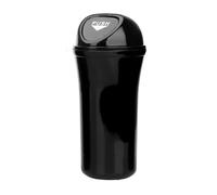 PYBYCEGNZK Basurero para Coche Cubo Basura Para Coche Soporte Para Estuche Para Polvo Organizador Caja Almacenamiento Puerta Asiento Visera Trasera Contenedor de Basura para Coches(Black)