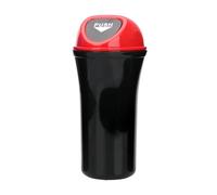 PYBYCEGNZK Basurero para Coche Cubo Basura Para Coche Soporte Para Estuche Para Polvo Organizador Caja Almacenamiento Puerta Asiento Visera Trasera Contenedor de Basura para Coches(Red)