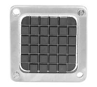 Pyhodi Ensamblaje de Cuchillas y Bloque de Empuje, Cuchilla de Repuesto para Cortadora de Verduras Comercial, Cuchilla de Acero Inoxidable para Cuchilla de Repuesto para Cortadora de (12 mm)