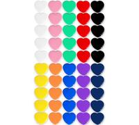 PYJLBX Imanes Nevera Imanes Potentes, 50 Piezas Iman Imanes Pizarra Magnetica Imanes Pequeños Iman Potente Iman Nevera, Magnets Mini Imanes para Pizarra Magnetica Nevera Oficina (Corazón, 10 Colores)
