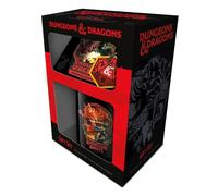 PYRAMID Dungeons and Dragons Gift Set (Modern Retro Design) 11oz Ceramic Coffee