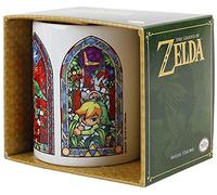 Pyramid International - Taza de cerámica oficial The Legend of Zelda (vitral) multicolor 11x11x1,3cm