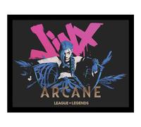 Pyramid International Arcane Jinx - Impresión enmarcada de coleccionista de 30 x 40 cm, con licencia oficial de League of Legends, talla única
