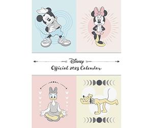 Pyramid International Calendario 2023 de Mickey Mouse y Minnie Mouse de Disney, calendario de póster con vista mensual, 30 cm x 42 cm, producto oficial