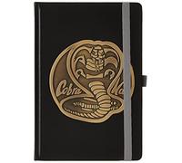 Pyramid International Cuaderno Cobra Kai – Piel sintética A5 con placa de metal – Producto oficial
