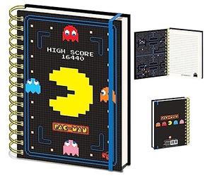 PYRAMID INTERNATIONAL, Cuaderno tapa dura A5 Pacman High Score de Pac Man