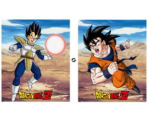 Pyramid international dragon ball z - poster 3d rivalry of power