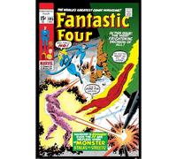 Pyramid International Fantastic Four (monstruo) 61 cm x 91 cm - Póster enmarcado suelto, tamaño único