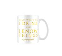 Pyramid International Game Of Thrones - Mug Drink & Know Things, 320 ML