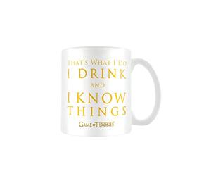 Pyramid International Game Of Thrones - Mug Drink & Know Things, 320 ML