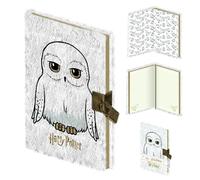 Pyramid International Harry Potter - Cuaderno de tapa dura con cerradura, páginas A5 con forro (diseño de peluca esponjosa), producto oficial