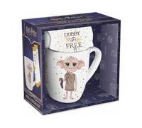 Pyramid International Harry Potter (Dobby) Juego de regalo de taza y calcetín femenino, taza de 312 ml, calcetines de talla única