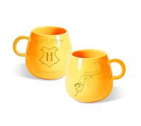 Pyramid international harry potter taza con forma de (hufflepuff) en c