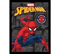 Pyramid International Impresión de coleccionista de Spider-Man With Great Power, 35 cm x 45 cm, con licencia oficial