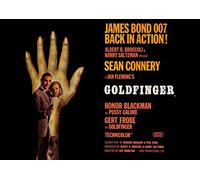 Pyramid International James Bond Goldfinger Hand, Extra Large Canvas