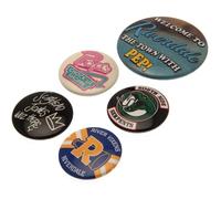 PYRAMID INTERNATIONAL Juego de Chapas Riverdale Iconos - Set de 5 Chapas