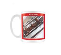 Pyramid International – Juego taza y calcetines – The Beatles – Apto microondas – Rojo y azul