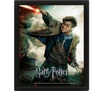 Pyramid International - Marco de Harry Potter - Expelliarmus - Efecto 3D - 25 x 20 cm - Licencia oficial